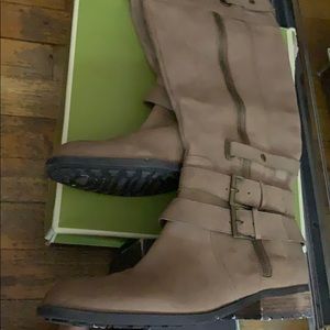 Racheal Roy leather upper  Boots